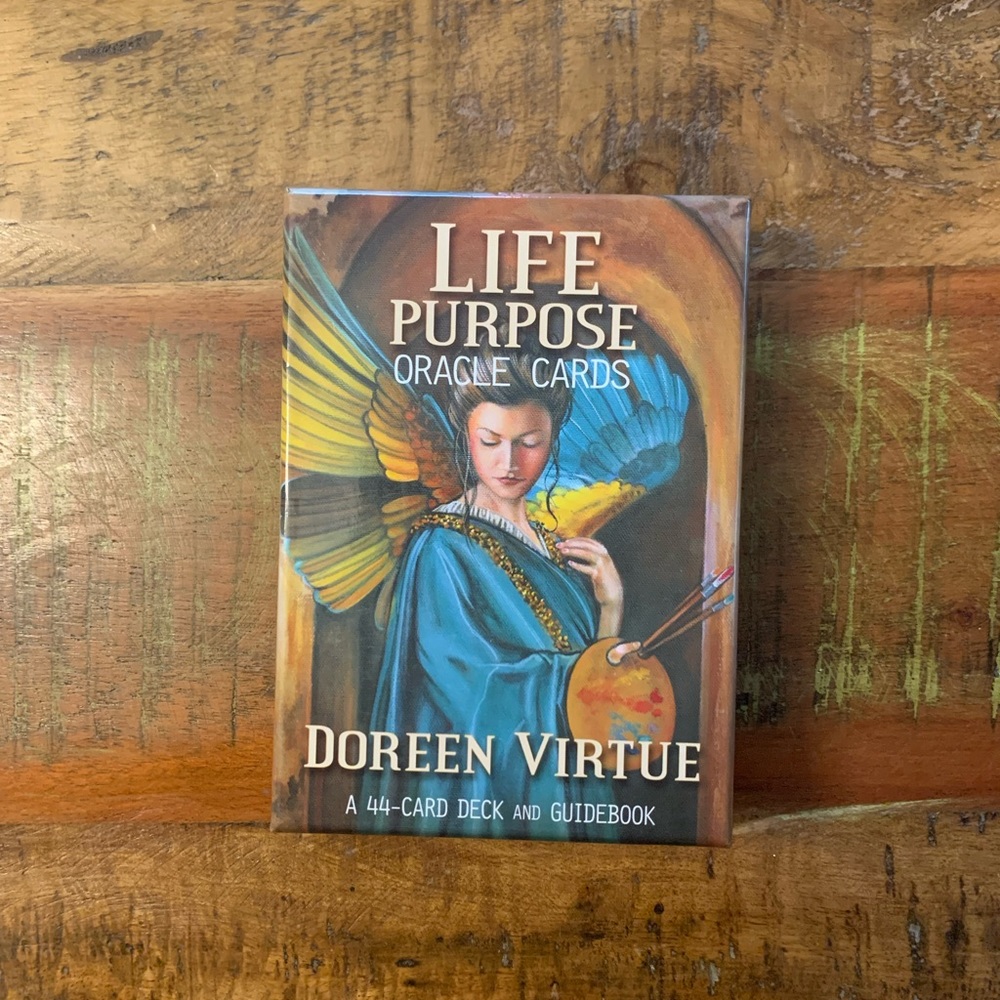 RARE Doreen Virtue Life Purpose Oracle Tarot Cards Deck Angel Witch Christian